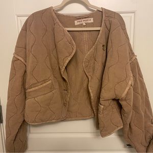Free People Gwynnie Quilted Jacket